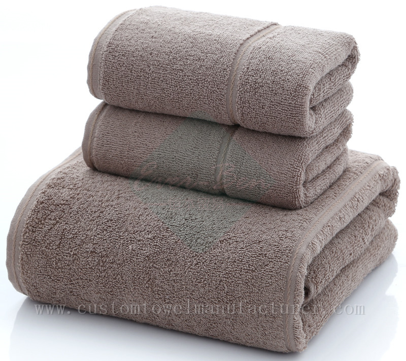 China Bulk Personalized Cotton Bath Towels Supplier Cotton Orange Fingertip Home Towels Manufacturer for Germany France Italy Netherlands Norway Middle-East USA